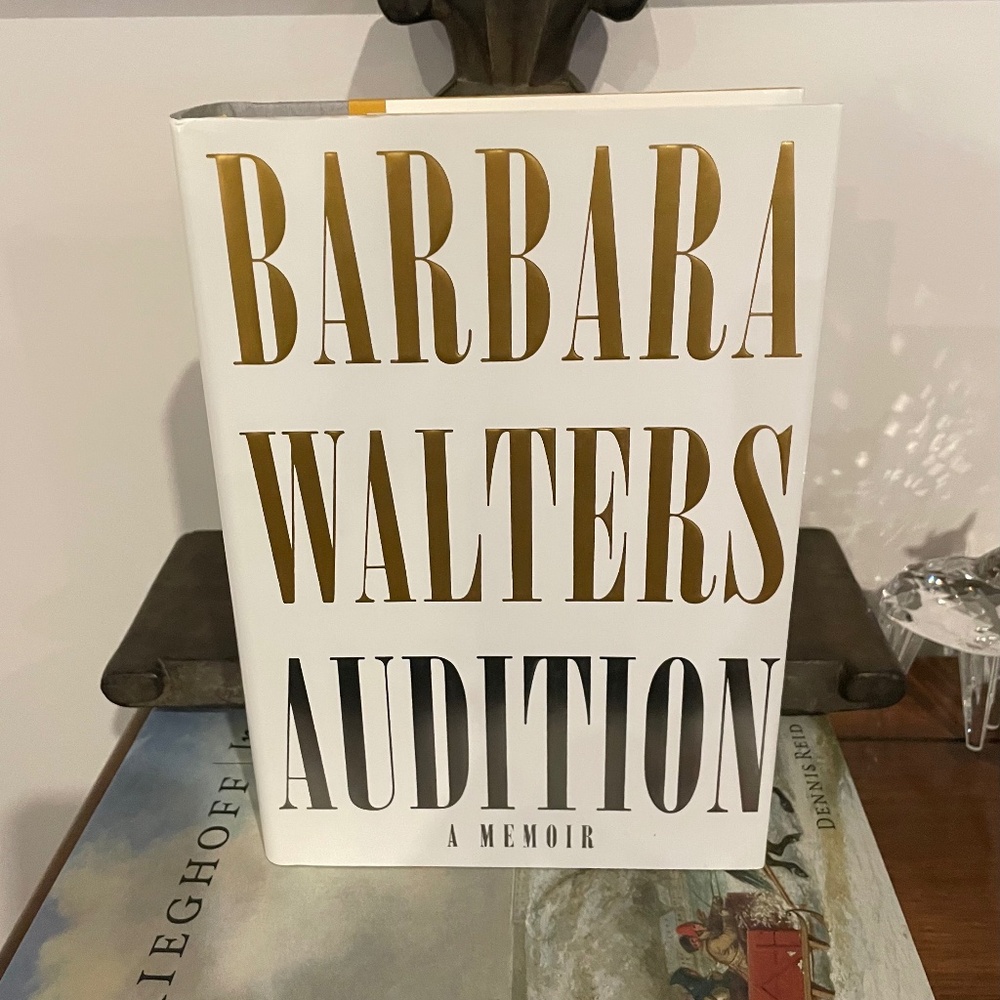 Hardback Book. Audition.  Barbara Walters.